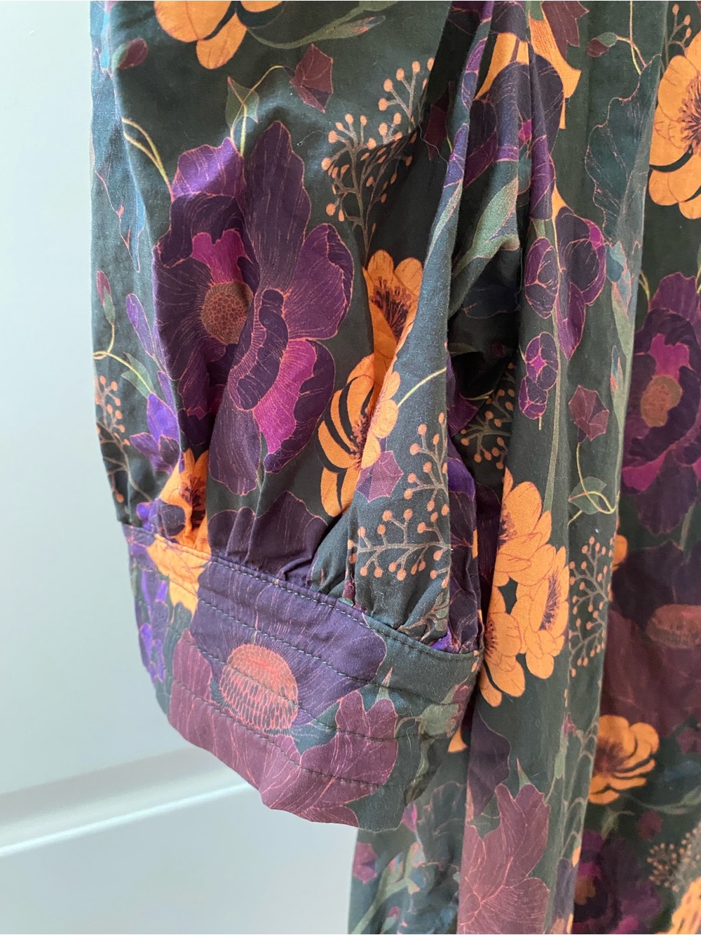 Hyacinth House Dress Spring Florals Cottagecore Spring Wedding Guest Dress Med - Picture 6 of 10